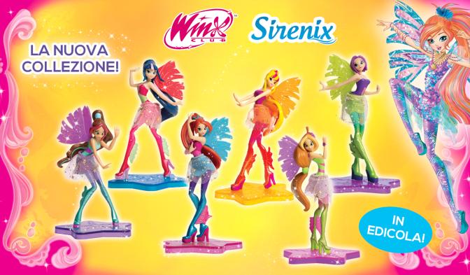 La nuova collezione Winx Sirenix